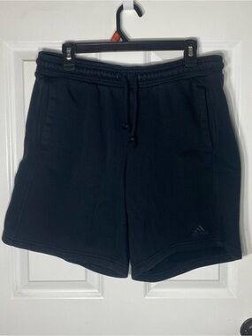 adidas Black Men's Athletic Drawstring Shorts